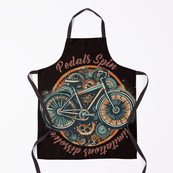 Item preview, Pedals Spin, Limitations dissolve  - MTB - Bike - Fun Sports Prints  designed and sold by PosiPrints.