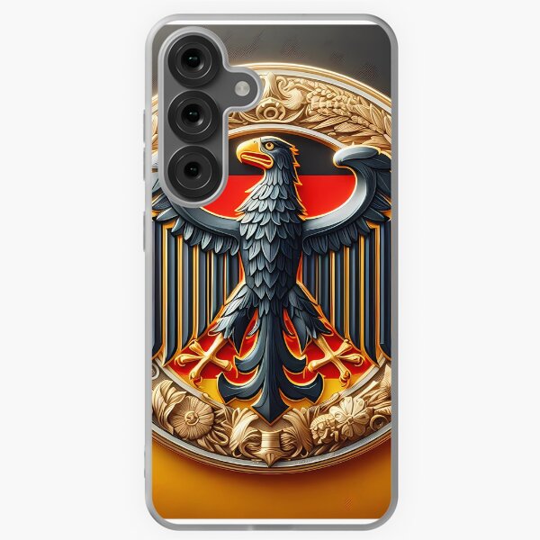 Item preview, Federal eagle on black, red, gold designed and sold by Sascha-Heiko.