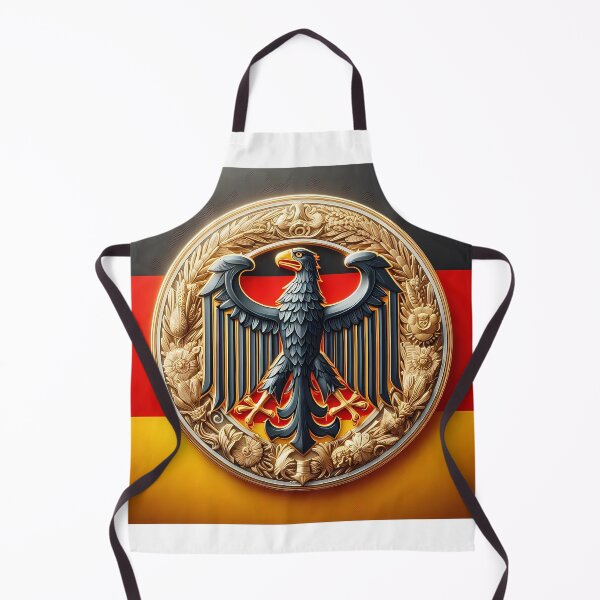 Item preview, Federal eagle on black, red, gold designed and sold by Sascha-Heiko.