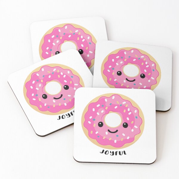 Item preview, Donut joyful cute sticker, kawaii style designed and sold by NatalkaP.