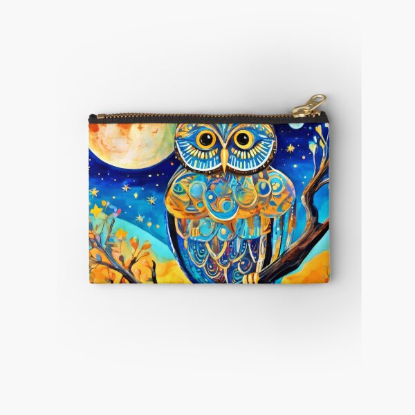 Item preview, Enchanting Owl Perched: Celestial Beauty designed and sold by Health And Fitness Posts e-Store.