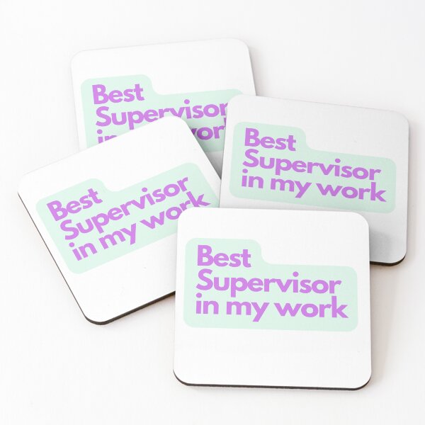 Item preview, Best supervisor in my work  designed and sold by HOPELIFE8888.