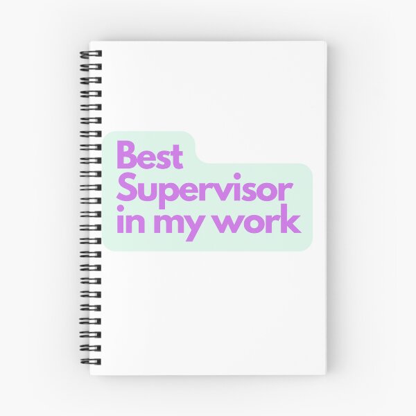 Item preview, Best supervisor in my work  designed and sold by HOPELIFE8888.