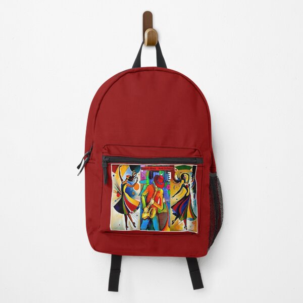 Item preview, Mardi Gras New Orleans : Saxophonist and Dancers Advertising Print designed and sold by posterbobs.