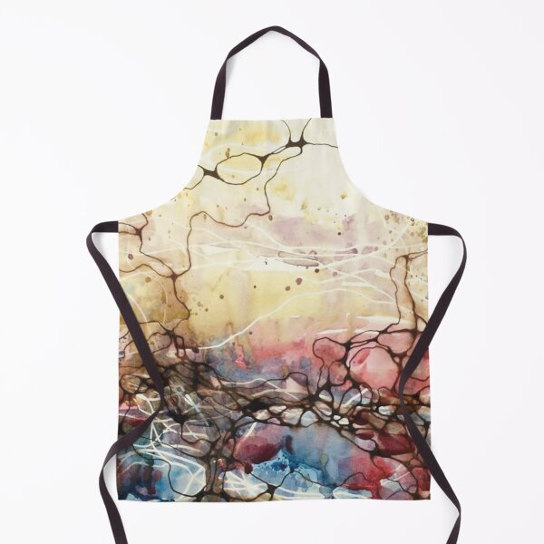 Item preview, Watercolor Abstract Landscape Painting - original by Krista Robertson designed and sold by Krista Robertson.