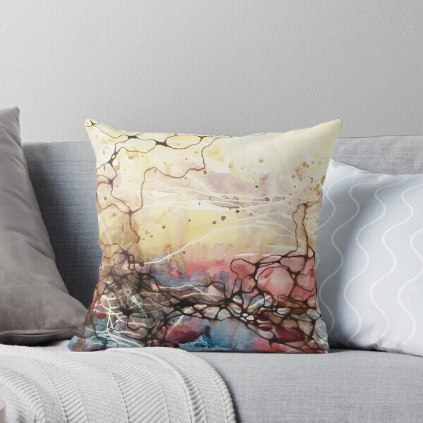 Item preview, Watercolor Abstract Landscape Painting - original by Krista Robertson designed and sold by Krista Robertson.