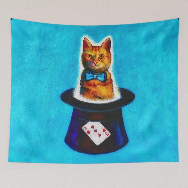 Item preview, The Magical Cat In The Hat designed and sold by Mark Jesus-Allen.