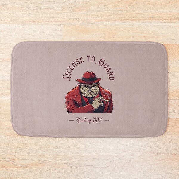 Item preview, Bulldog as a super agent. Bulldog 007 designed and sold by Tsifra.
