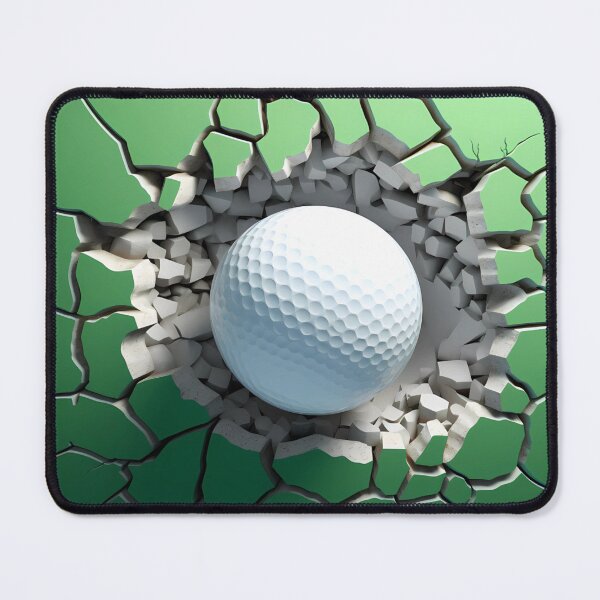 Item preview, 3D Golf Ball in a Wall Hole designed and sold by Magnuna.