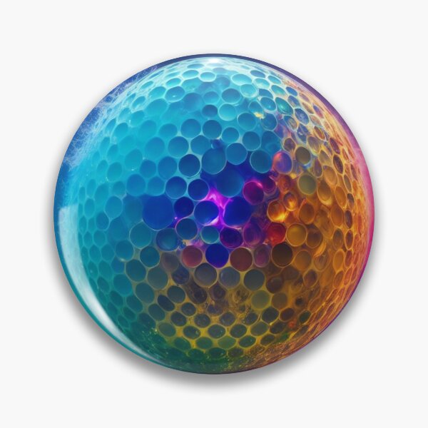 Item preview, Chromatic Harmony: Abstract Representations of the Golf Ball designed and sold by ValleyDream.