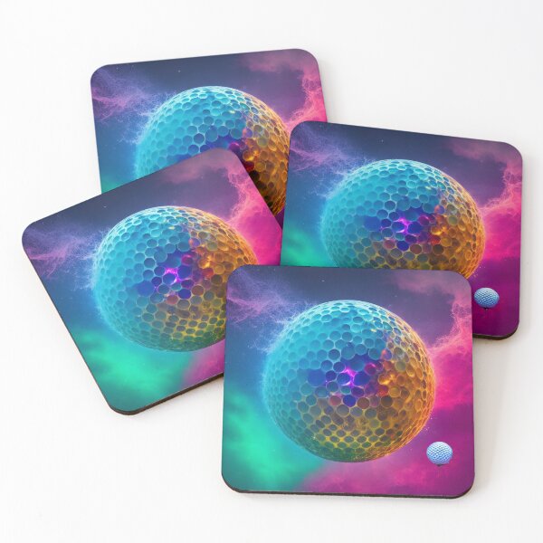 Item preview, Chromatic Harmony: Abstract Representations of the Golf Ball designed and sold by ValleyDream.