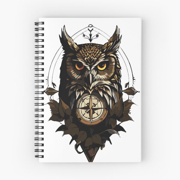 Item preview, Eagle Owl Compass designed and sold by manbaito.