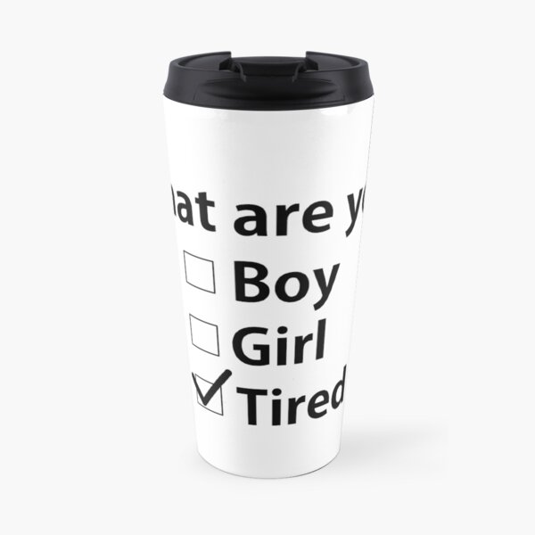 No Gender, Only Coffee Travel Mug
