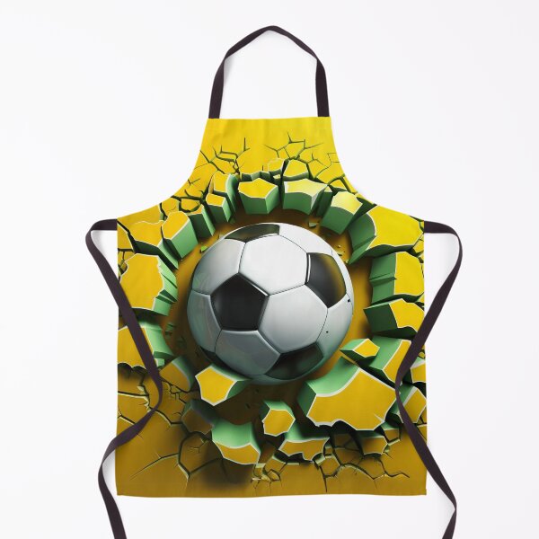 Item preview, 3D Soccer Ball in a Wall Hole designed and sold by Magnuna.