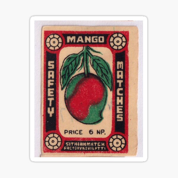 Item preview, Mango Matchbox designed and sold by PeppermintThief.