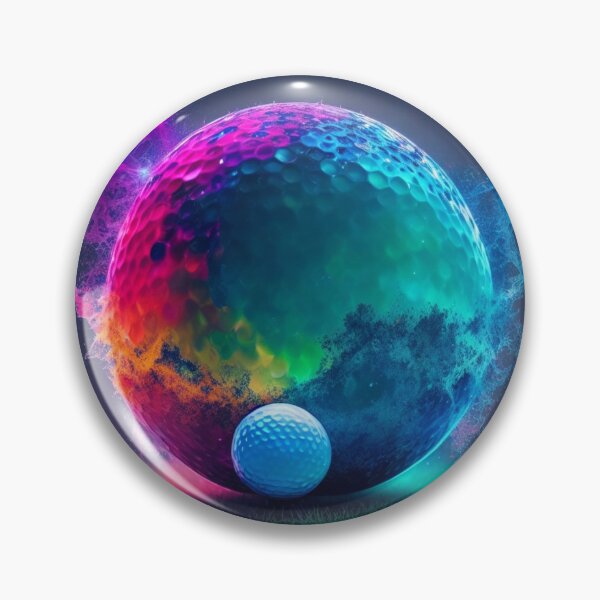 Item preview, Intrinsic Symmetry: Abstract Insights into the Golf Ball's Essence designed and sold by ValleyDream.