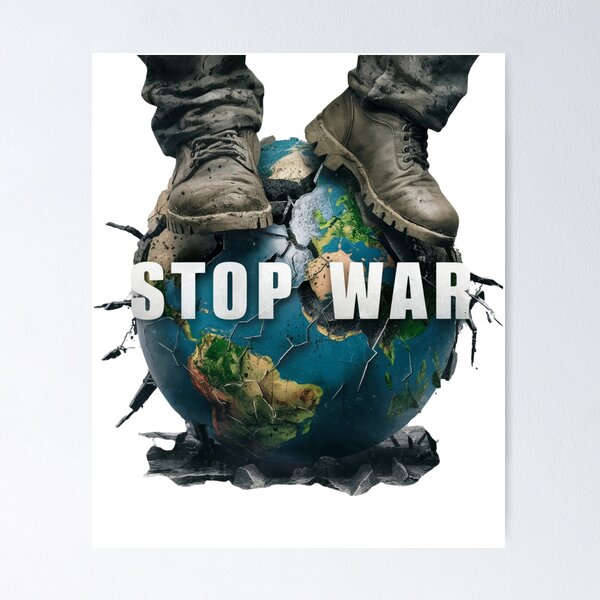 Item preview, Stop War! designed and sold by AlleWellArt.