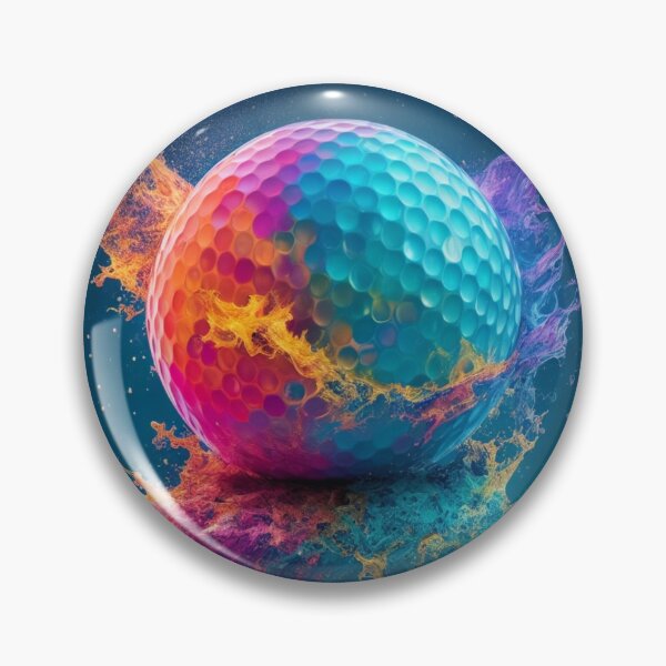 Item preview, Spectral Phases: Abstract Conceptions of Golf Ball Transformation designed and sold by ValleyDream.
