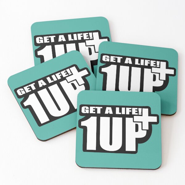 Item preview, Get a life! 1up+ designed and sold by shifteeshop.