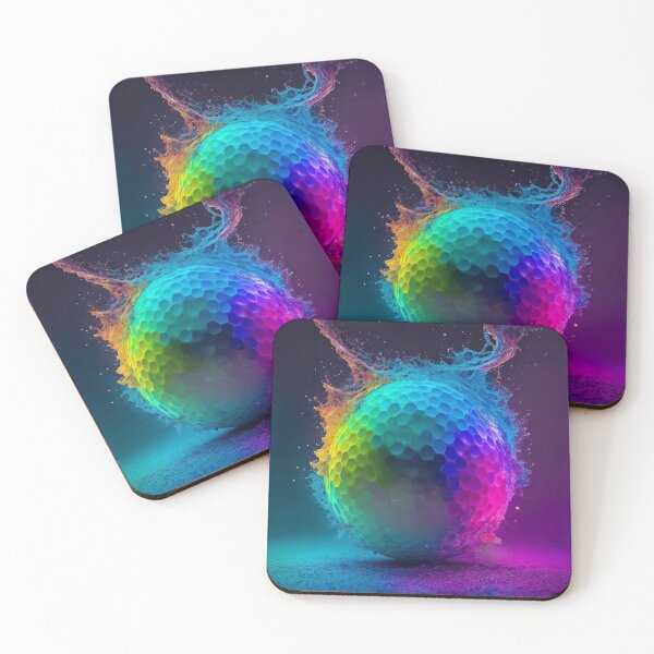 Item preview, Abstract Realms: Exploring the Golf Sphere's Multifaceted Nature designed and sold by ValleyDream.