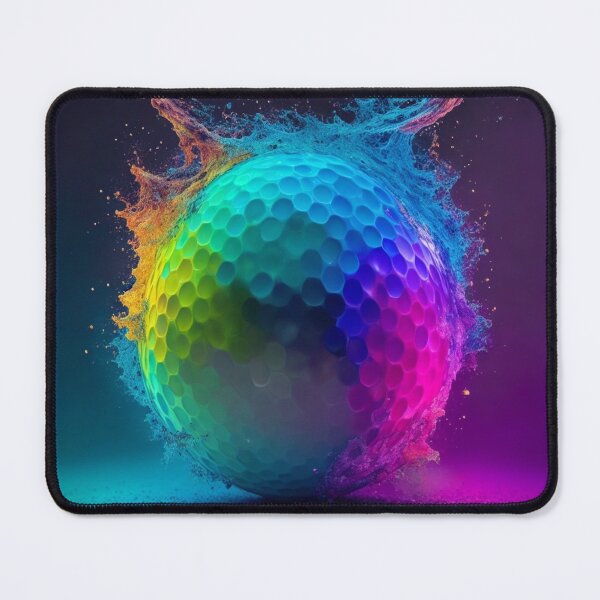 Item preview, Abstract Realms: Exploring the Golf Sphere's Multifaceted Nature designed and sold by ValleyDream.