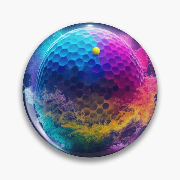Item preview, Geometric Elegance: Abstract Perspectives on the Golf Ball's Structure designed and sold by ValleyDream.