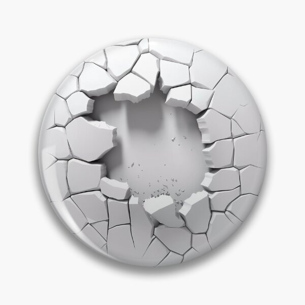 Item preview, 3D The Hole in a Wall With Crack designed and sold by Magnuna.