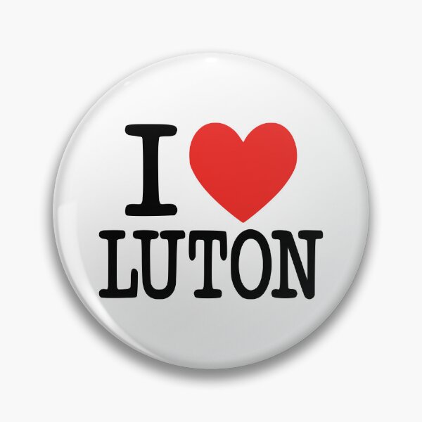 Item preview, I Heart Luton - Funny Novelty Graphic designed and sold by RLYGR8.