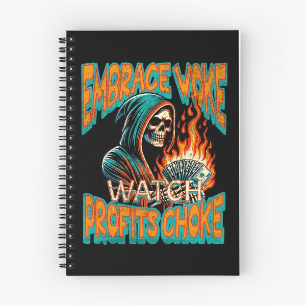 Item preview, No Woke Grim Reaper designed and sold by RockBeeDesigns.
