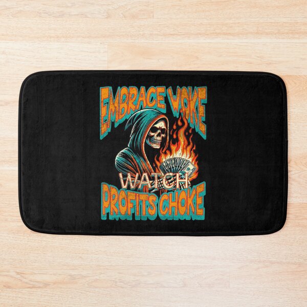 Item preview, No Woke Grim Reaper designed and sold by RockBeeDesigns.