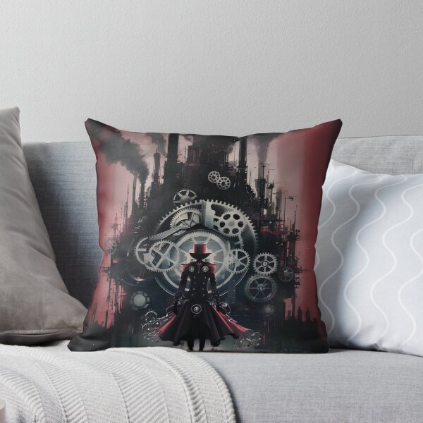Item preview, Man in  steampunk futurescape designed and sold by Paul-Place.