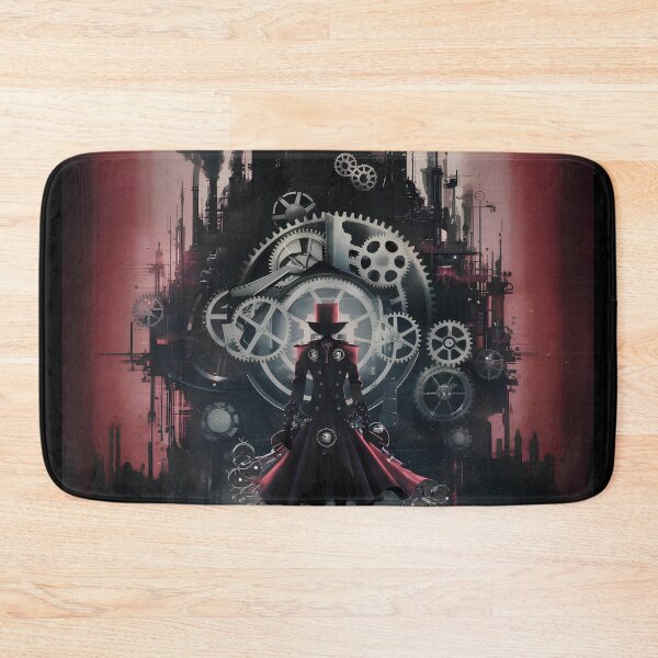 Item preview, Man in  steampunk futurescape designed and sold by Paul-Place.