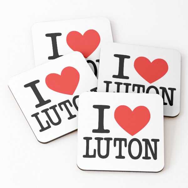 Item preview, I Heart Luton - Funny Novelty Graphic designed and sold by RLYGR8.