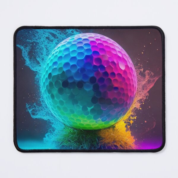 Item preview, Echoes of Impact: Abstract Representations of Golf Ball Energy designed and sold by ValleyDream.