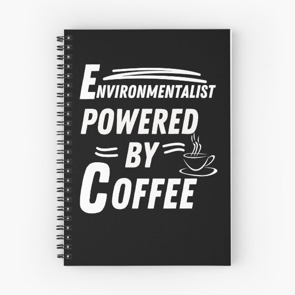 Item preview, Environmentalist powered by coffee designed and sold by annoying-shirts.