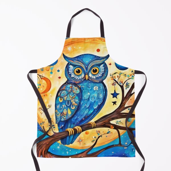 Item preview, Owl and Celestial Wonders: Artistic Beauty designed and sold by Health And Fitness Posts e-Store.