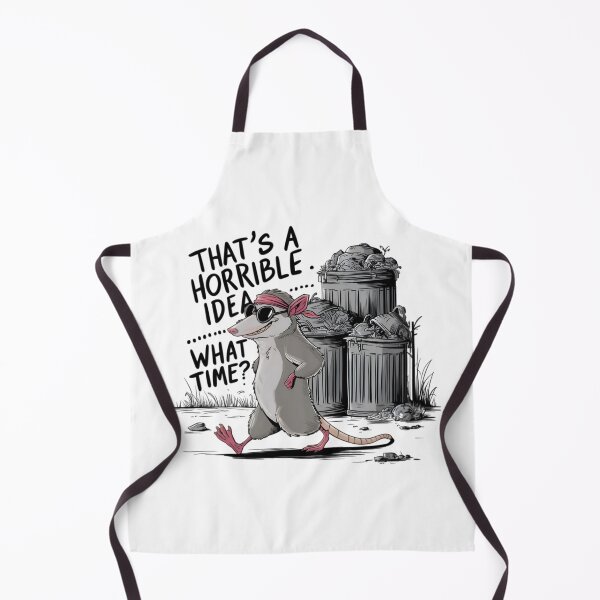 Item preview, That's a Horrible Idea, What Time? Possum, Funny, Humor, FunnyFits70, designed and sold by FunnyFits70.