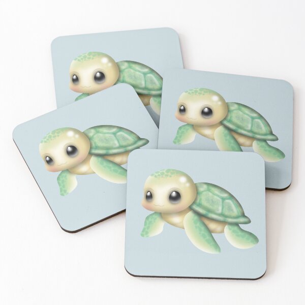 Item preview, A cute sea turtle designed and sold by Manxcraft.