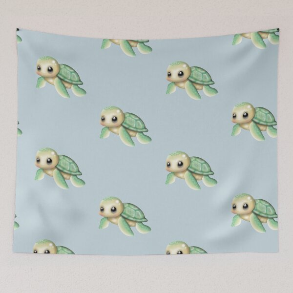 Item preview, A cute sea turtle designed and sold by Manxcraft.