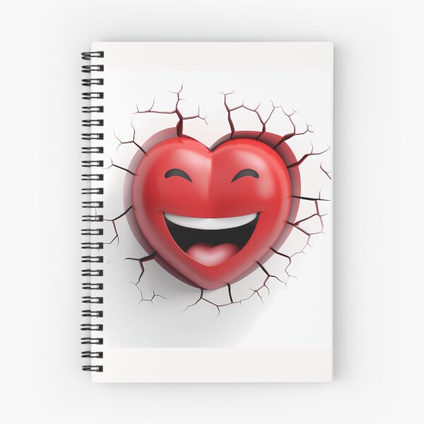 Item preview, 3D Smiling Heart in a Wall Hole designed and sold by Magnuna.