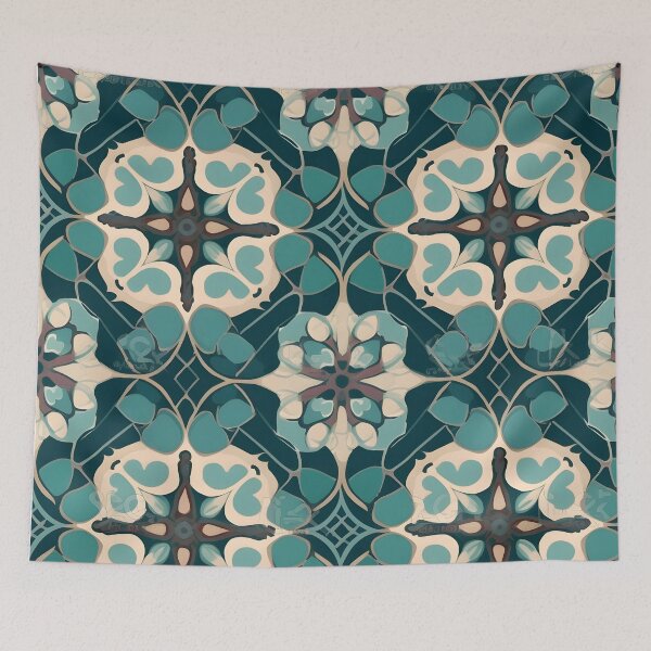 Item preview, Moroccan Tiles 3 designed and sold by Hashola Designs.