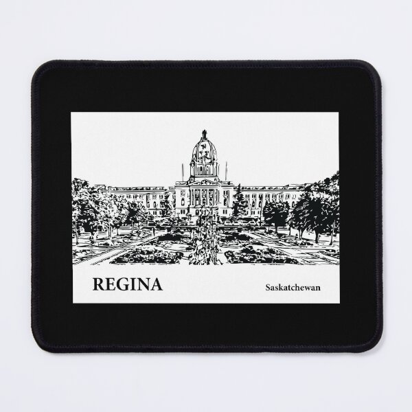 Artikelvorschau, Regina Saskatchewan entworfen und verkauft von Lakeric Cityscapes.
