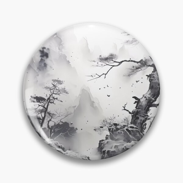 Item preview, Sumi-E style painting designed and sold by L7GraphicLab.