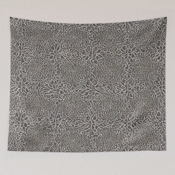 Item preview, Slate Serenity: Grey Intricate Pattern designed and sold by GrizzlyCollective.