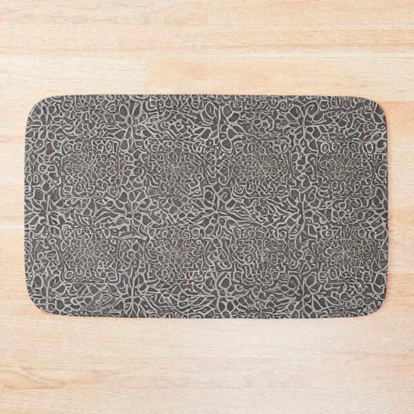 Item preview, Slate Serenity: Grey Intricate Pattern designed and sold by GrizzlyCollective.