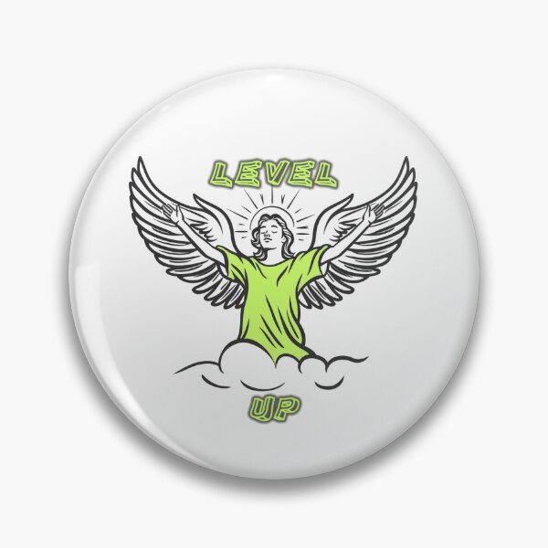 Item preview, Ascend to Awesome: Elevate Your Style with our Heavenly 'Level Up' Design! designed and sold by Ignorant-Artist.