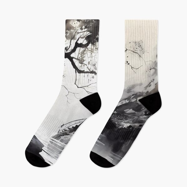 Item preview, Sumi-E style painting designed and sold by L7GraphicLab.
