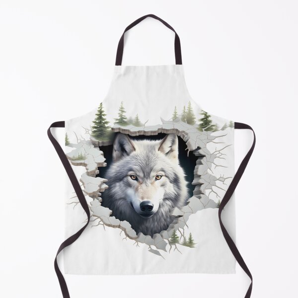 Item preview, 3D Wolf in a Hole Forest designed and sold by Magnuna.