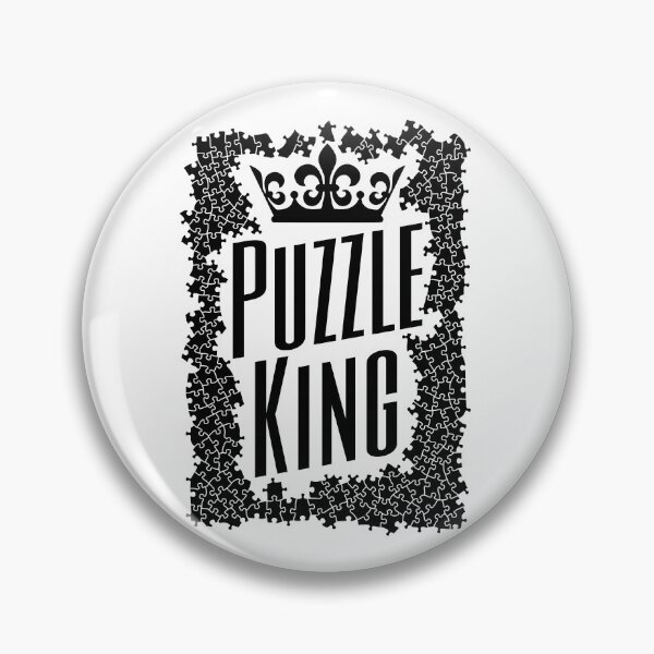 Item preview, Puzzle King Crown Jigsaw Pieces Puzzler Hobbyist Funny designed and sold by GrandeDuc.