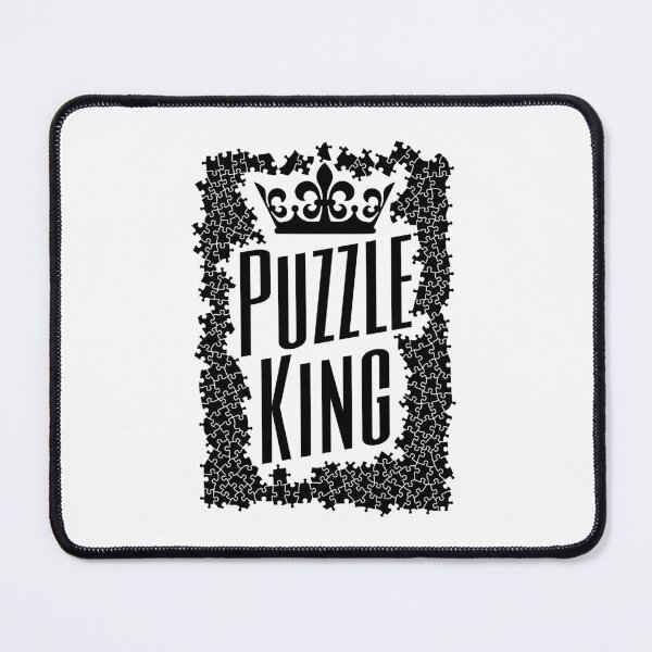 Item preview, Puzzle King Crown Jigsaw Pieces Puzzler Hobbyist Funny designed and sold by GrandeDuc.